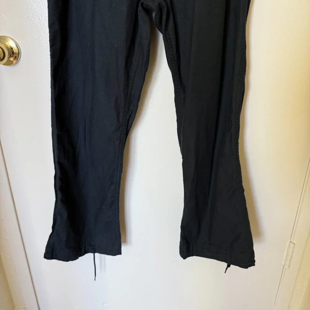 Needles Black String Fatigue Sateen Pants S​​